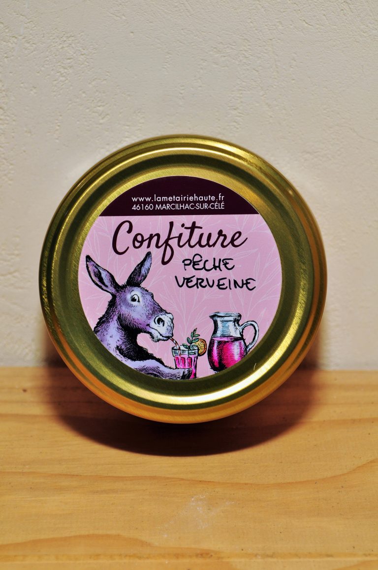 La M Tairie Haute Boutique Confiture De P Che La Verveine